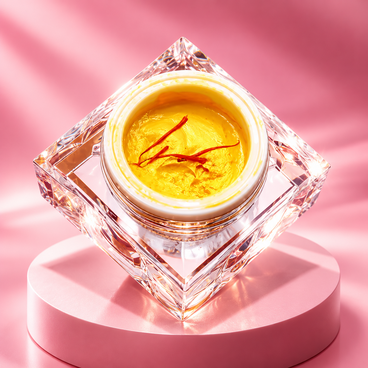 Velora Saffron Whitening Night Cream góc hộp